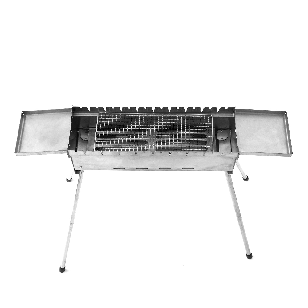 Rostfritt stål rektangulär vanlig grillgrill