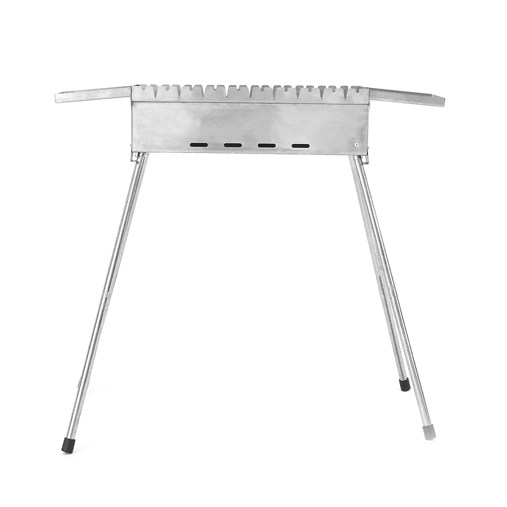 Rostfritt stål rektangulär vanlig grillgrill